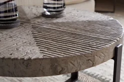 Chakala Reclaimed Wood Coffee Table - Reclaimed Wood & Iron