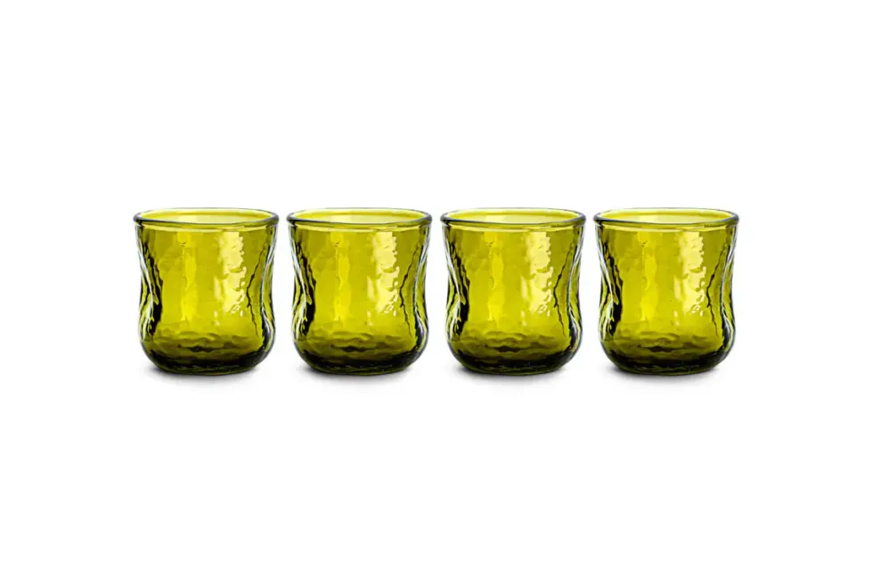 Chandani Tumbler - Green - Short (Set of 4)