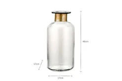 Chara Hammered Bottle - Hammered