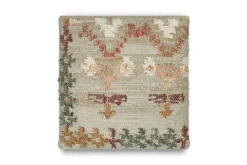 Dantri Jute & Cotton Cushion Cover - Soft Grey