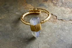Darti Labradorite Ring - Gold