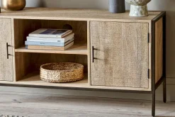 Dasai Mango Wood Media Unit