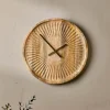 Deevena Mango Wood Clock