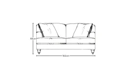 Deni Small Sofa