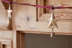 Didi Star Garland - Antique Brass