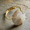 Dveep Solar Quartz Ring - Neutral
