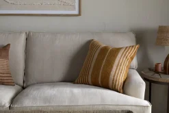 Eesha Jute Cushion Cover - Ochre