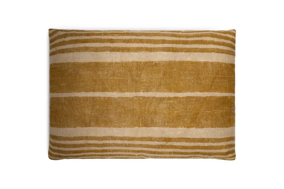 Eesha Jute Cushion Cover - Ochre