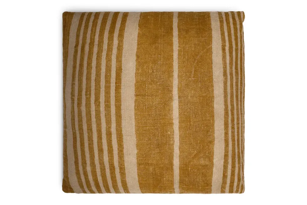 Eesha Jute Cushion Cover - Ochre
