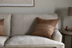Eesha Jute Cushion Cover - Rust