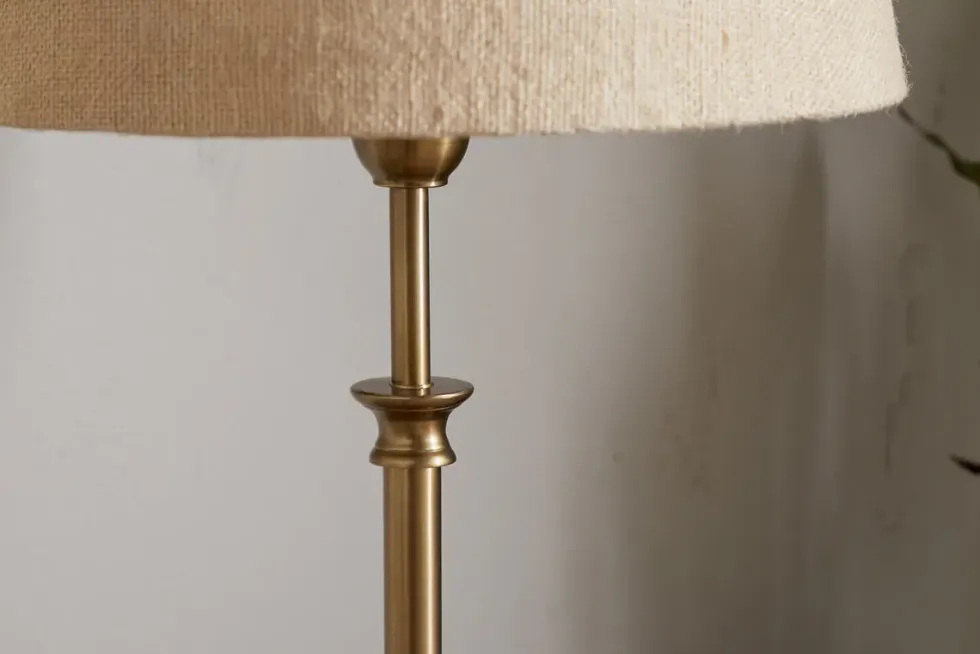 Ehadi Antique Table Lamp - Antique Brass