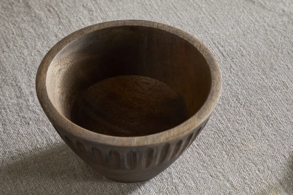 Eisha Serving Bowl - Brown