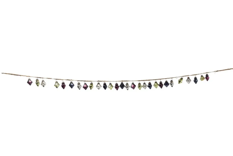 Ekiti Bauble Garland - Mixed Colour