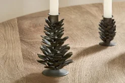 Elagalu Candle Holder - Rust