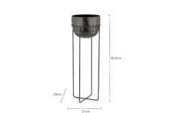 Endo Reclaimed Iron Planter Stand