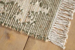 Erin Wool & Jute Rug - Natural & Grey