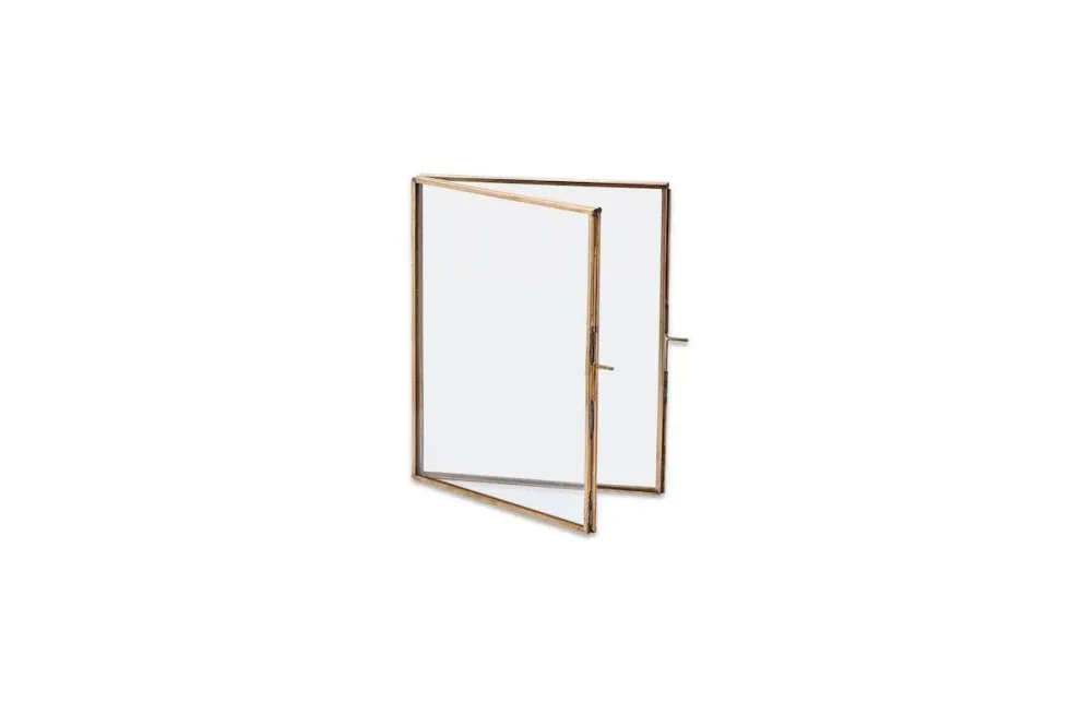 Folded Danta Frame - Antique Brass