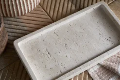 Ganda Travertine Vanity Tray - Cream