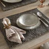 Gatita Seagrass Placemat Rectangular - Mocha - (Set of 4)