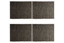 Gatita Seagrass Placemat Rectangular - Mocha - (Set of 4)