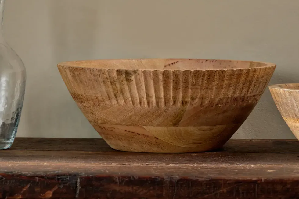 Gavivi Mango Wood Bowl - Natural