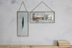 Gigantic Antique Brass Kiko Frame