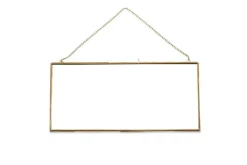Gigantic Antique Brass Kiko Frame