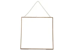 Gigantic Antique Brass Kiko Frame