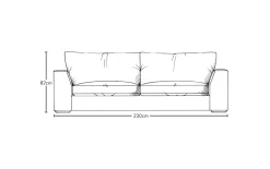 Guddu Large Sofa