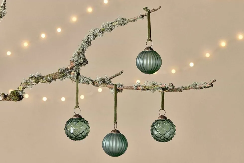 Hara Baubles - Green (Set of 4)