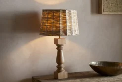 Hega Mango Wood Lamp - Natural