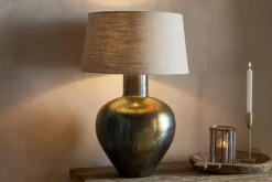 Higala Antique Table Lamp Base - Burnished Bronze