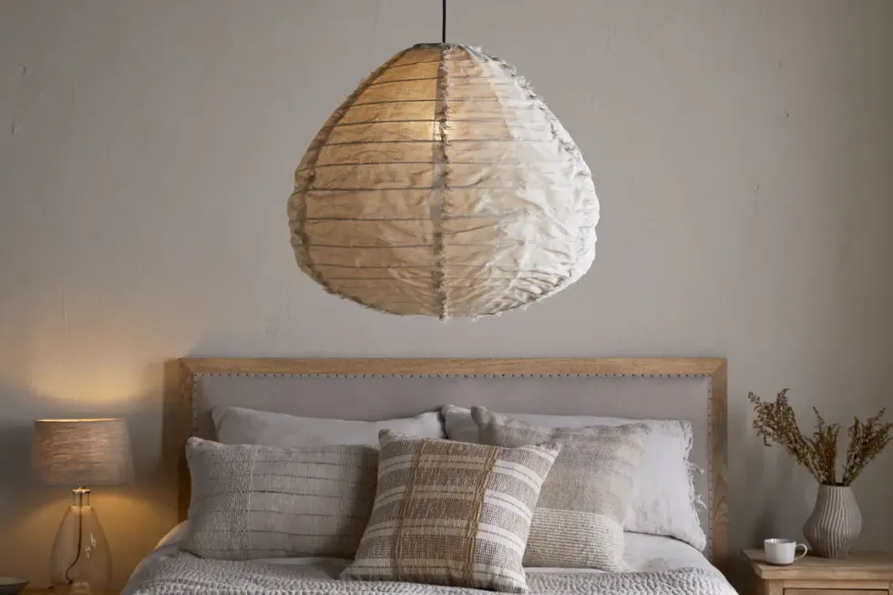 Hirana Linen Lampshade - Natural - Large