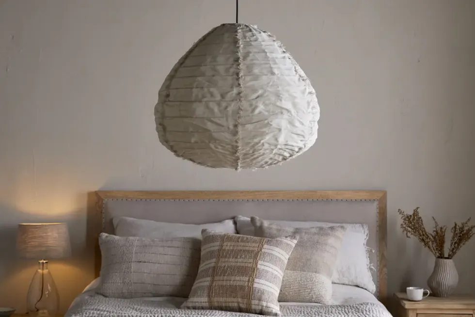 Hirana Linen Lampshade - Natural - Large