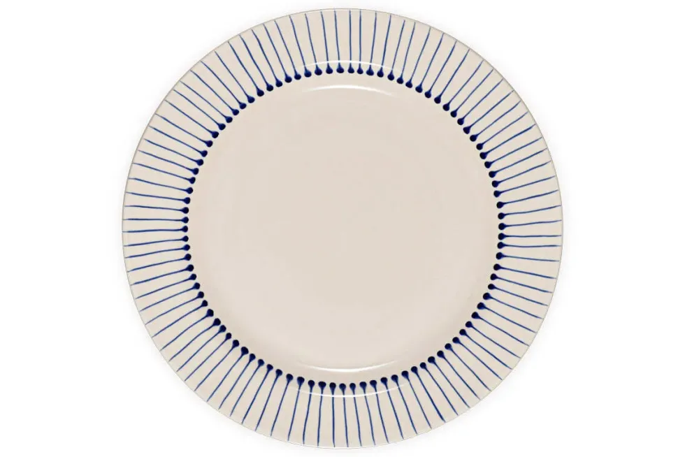 Iba Dinner Plate - Indigo