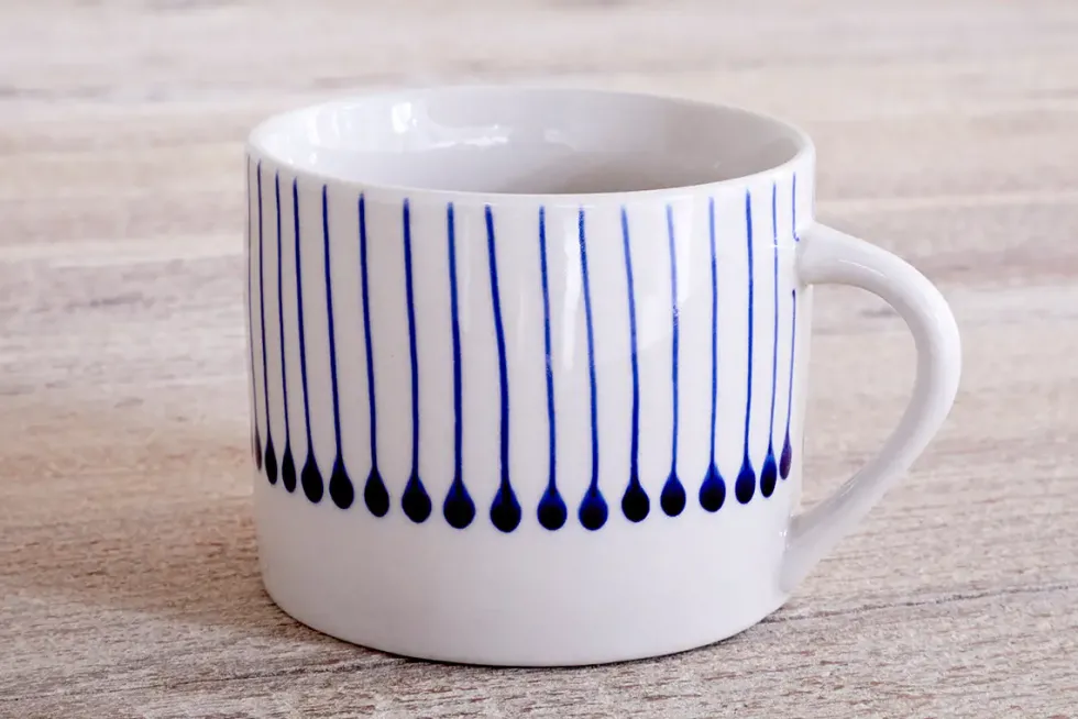 Iba Mug - Indigo - Small (Set of 2)