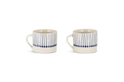 Iba Mug - Indigo - Small (Set of 2)