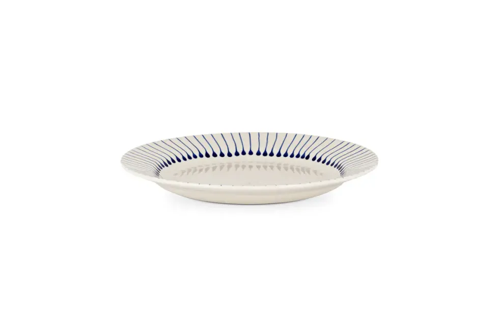 Iba Side Plate - Indigo