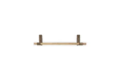 Ibo Reclaimed Wood & Iron Shelf - Natural