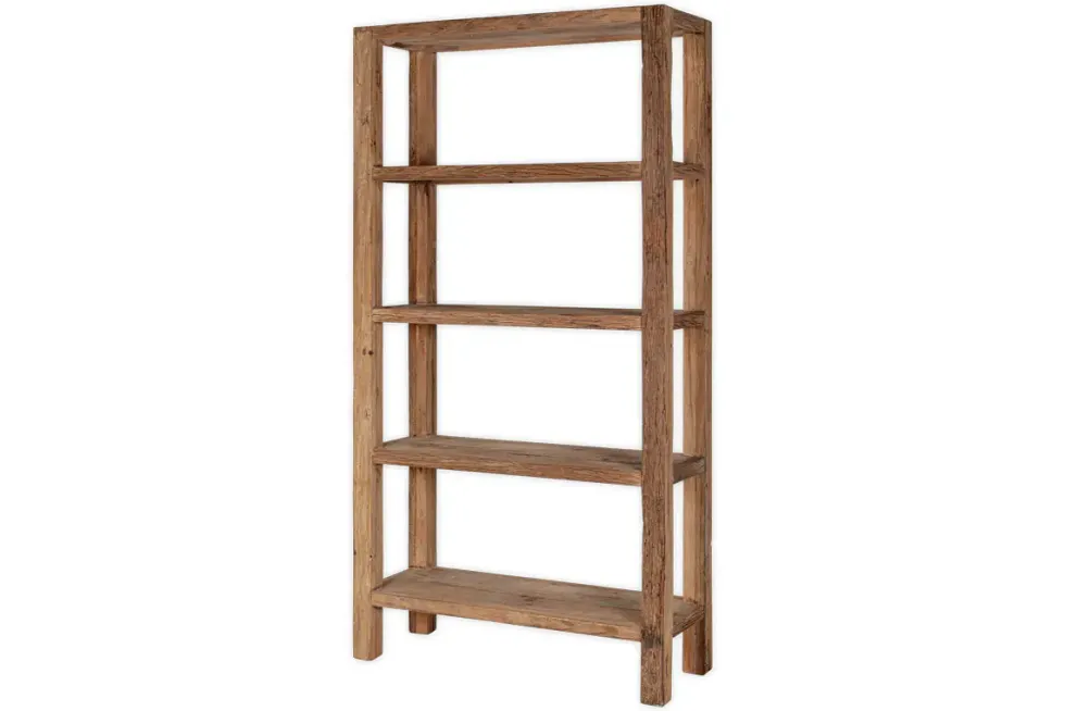 Ibo Reclaimed Wood Shelf - Natural - Wide