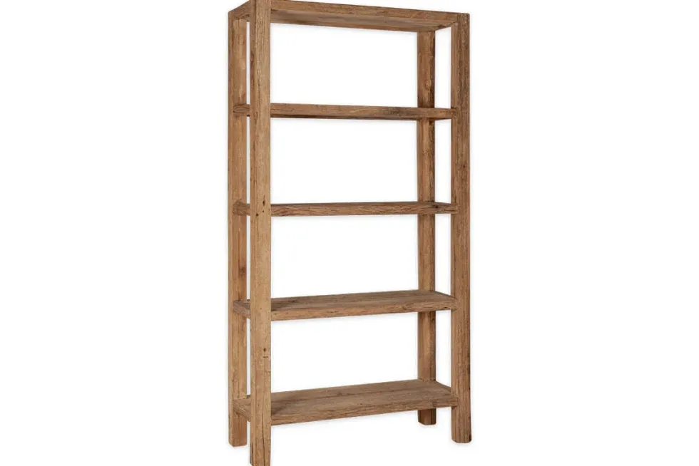 Ibo Reclaimed Wood Shelf - Natural - Wide