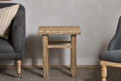Ibo Reclaimed Wood Side Table - Natural
