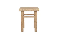Ibo Reclaimed Wood Side Table - Natural