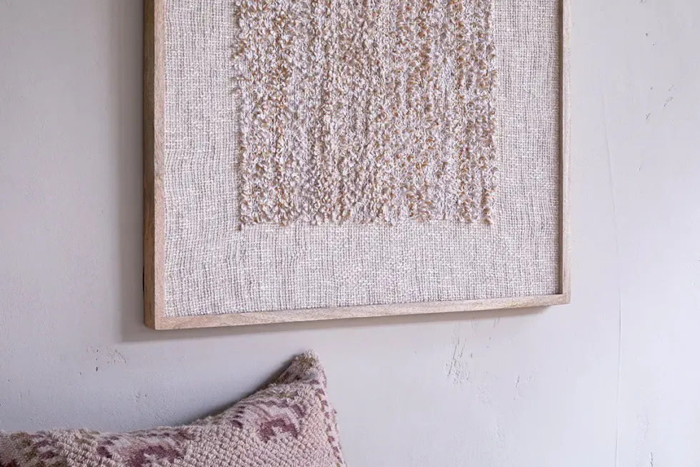 Ikona Textured Wall Art - Natural
