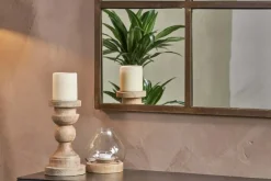 Imoma Iron Overmantel Arch Mirror - Brass