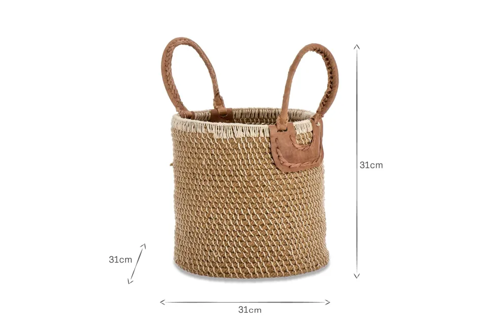 Indra Coil Basket - Natural