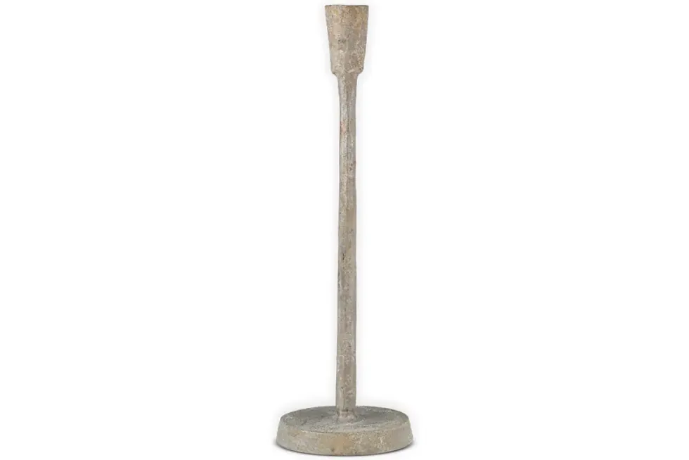 Inigo Candle Holder - Aged Zinc