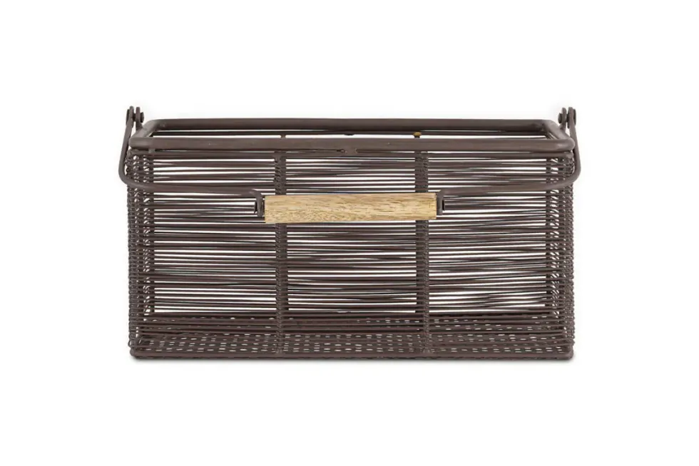 Inkollu Wire Cutlery Holder - Aged Brass