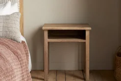 Iya Reclaimed Wood Bedside Table - Natural
