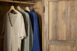 Iya Reclaimed Wood Wardrobe - Natural